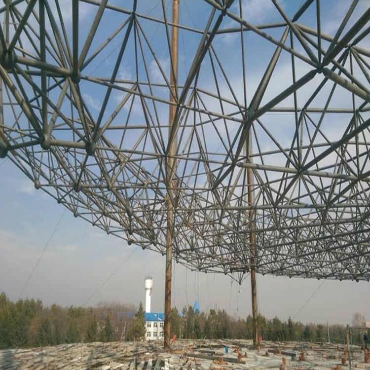 额尔古纳球形网架钢结构施工方案